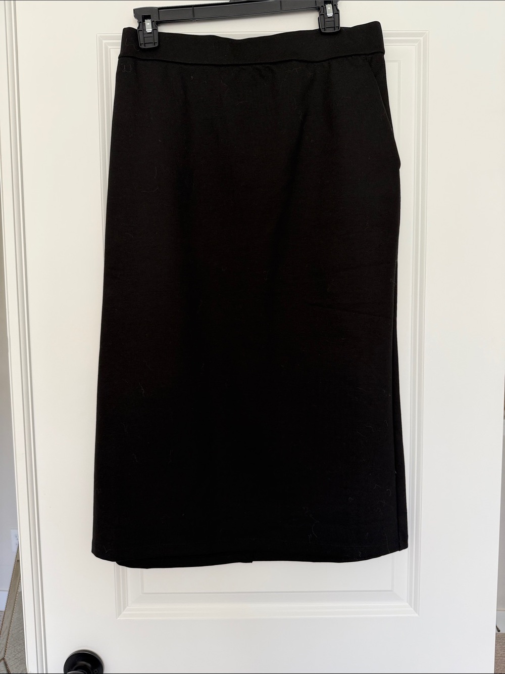 Eileen Fisher washable flex ponte long skirt in size extra large